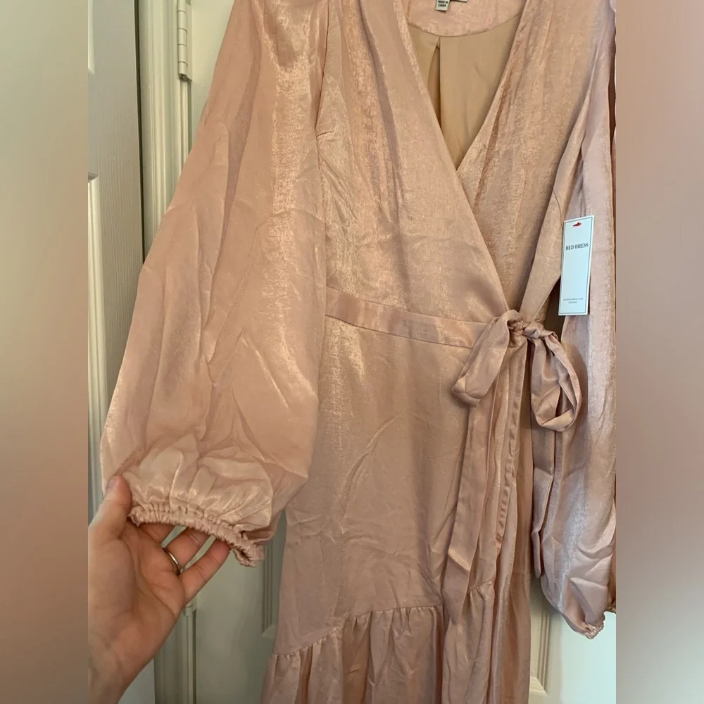 Large Dusty Pink Maxi dress by Red Dress boutique New with tags “You Enchant Me” - Picture 9 of 13